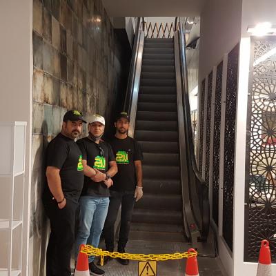 تعمیر پله برقی